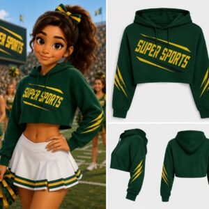 Crop top hoodies